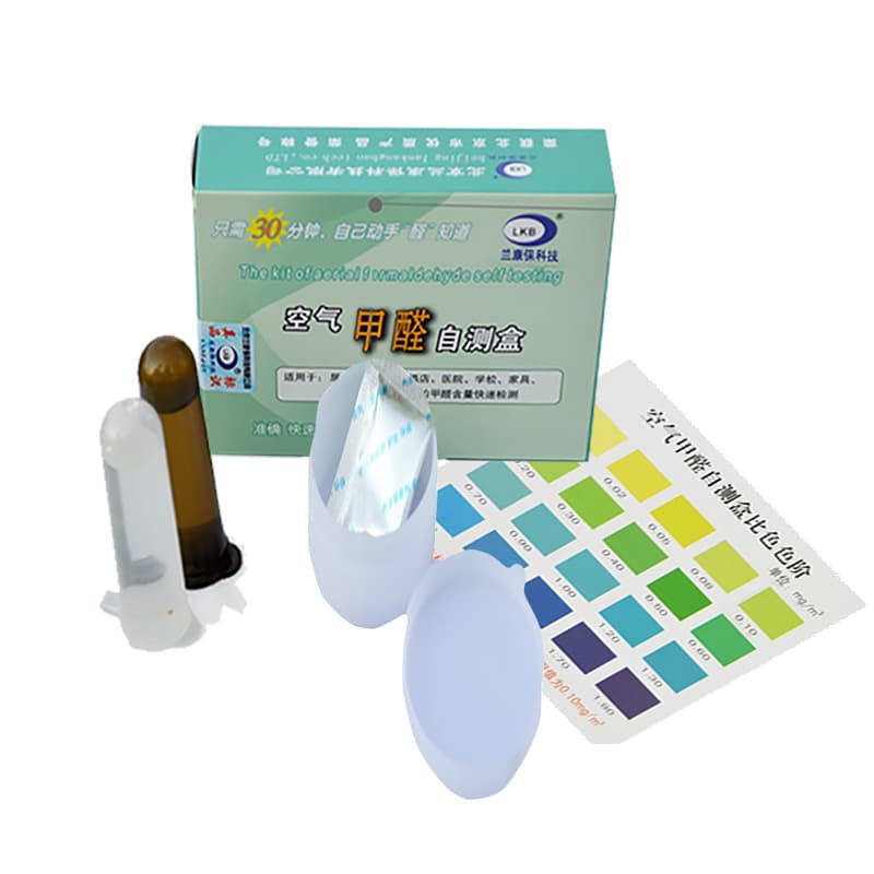 Formaldehyde Self-Test Kit Air Quality Test Reagent for Home New House Indoor Formaldehyde Detection