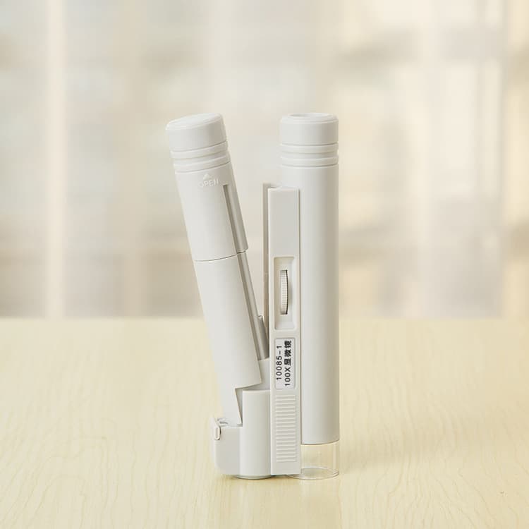 Factory Direct 100x 80x 40x Optical Microscope Mini LED Dual Tube Student Teaching LED Illumination