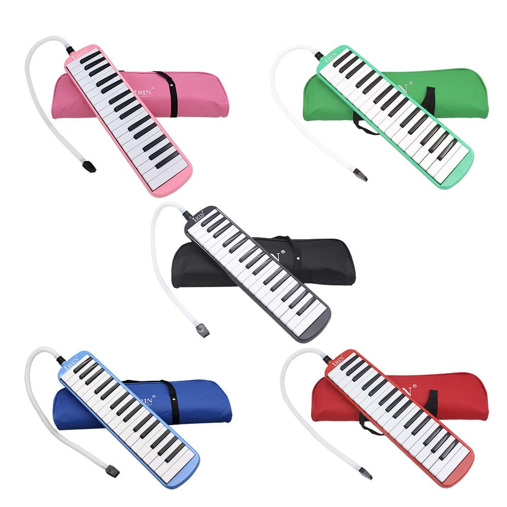 Wholesale IRIN Mouth Organ 32-Key for Elementary Students, Beginner Professional Performance Instrument, Children's Wind Instrument with Blowpipe and Mouthpiece