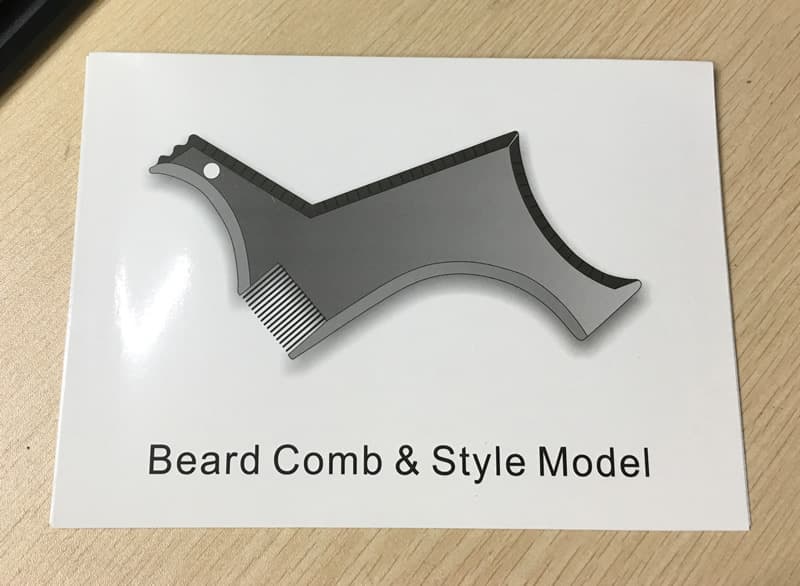 Cross-border E-commerce Beard Shaping Template Tool No. 6 TEUM Hot Seller 2