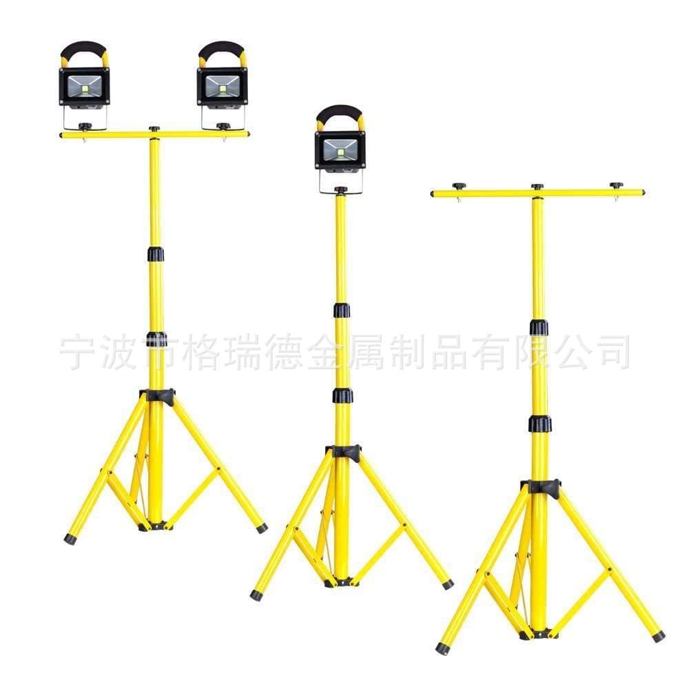 LED Floodlight Single/Dual Head Retractable Tripod Mobile Stand