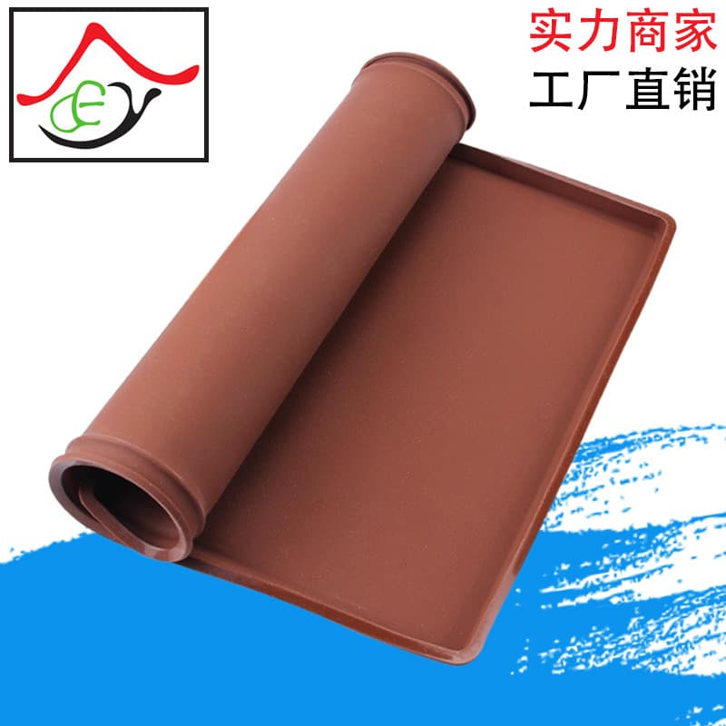 Eco-friendly Silicone Baking Mat Multi-functional Cake Mat Colorful Rolling Baking Tool Non-stick Heat Resistant Kitchen Utensil