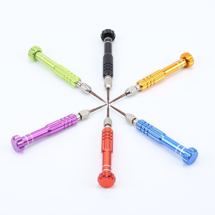 Multifunctional Mini Screwdriver Set Wholesale Aluminum Alloy Apple Mobile Phone Repair and Disassembly Tool