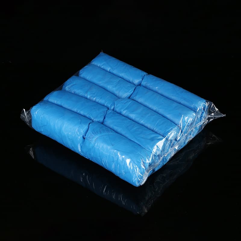 Jiachuang disposable waterproof shoe covers CPE anti-slip household shoe covers plastic thickened wear-resistant dust-proof foot covers