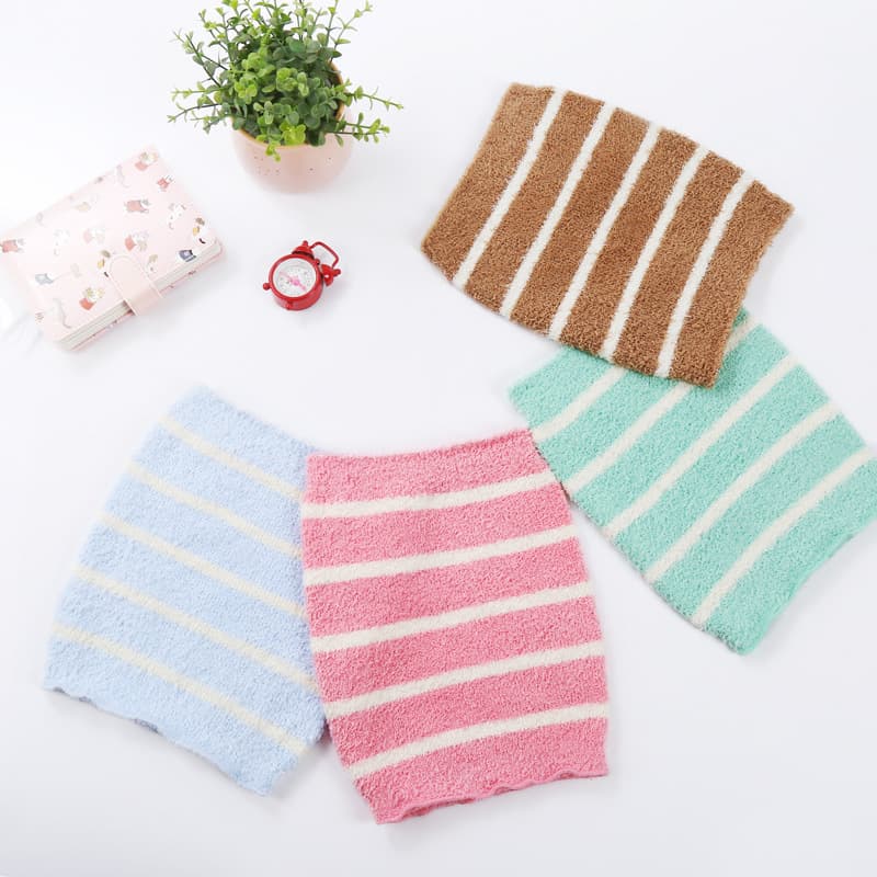 Baby warm waist support children's belly band half fleece infant belly band single layer spring and autumn belly roll wholesale