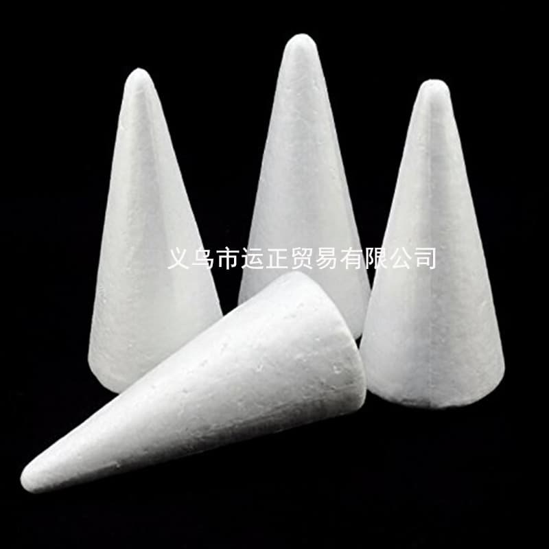 Cone-shaped Foam Filling Material For Christmas Trees Macaron Towers Kindergarten Art Craft Supplies