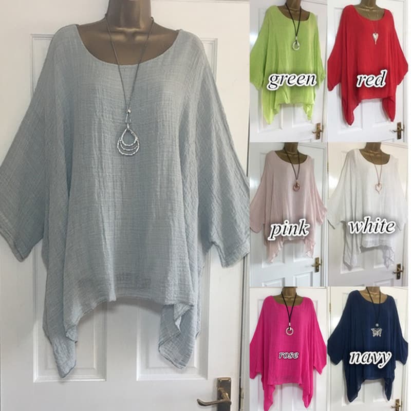2024 Foreign Trade Early Autumn Temu Aliexpress Amazon Hot Selling Fashion Solid Color Irregular Women's Top Shirt