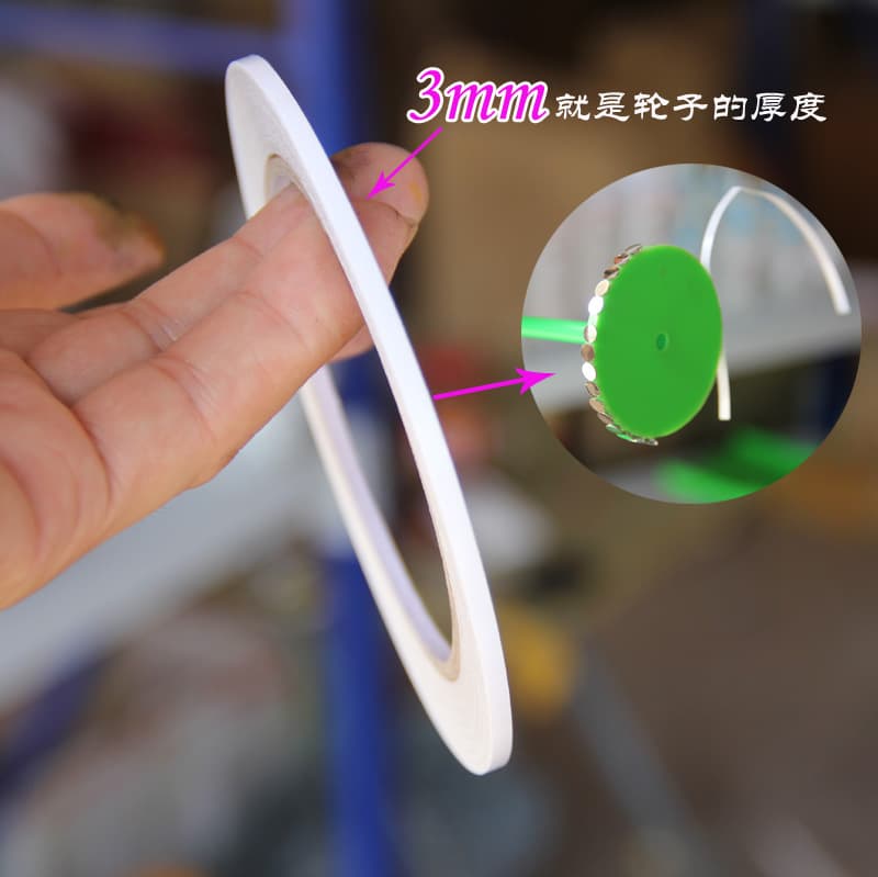 Painting Accessories Double-sided Adhesive Dotting Tool Jewelry Accessories Dotting Wheel 3mm Used Double-sided Adhesive
