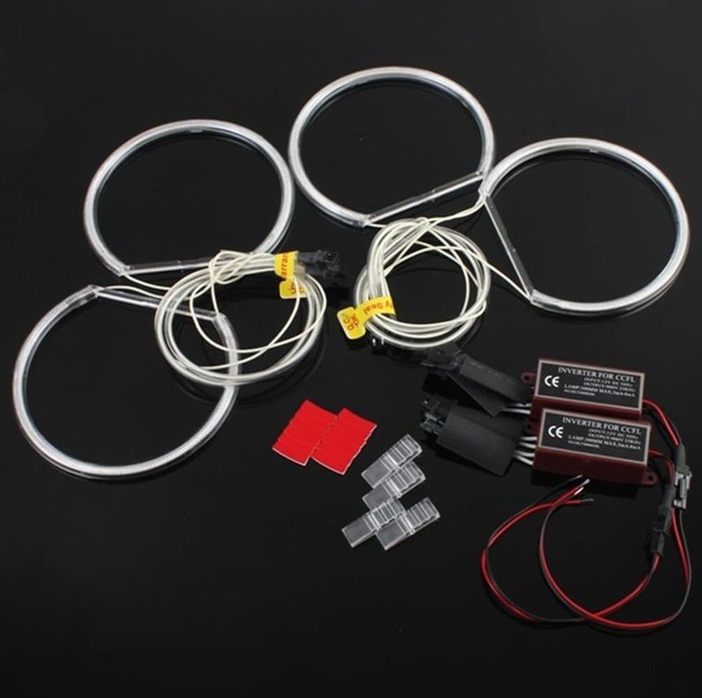 4*131mm BMW E46 E36 E39 COB Angel Eye Ring Upgrade CCFL Angel Eye Kit