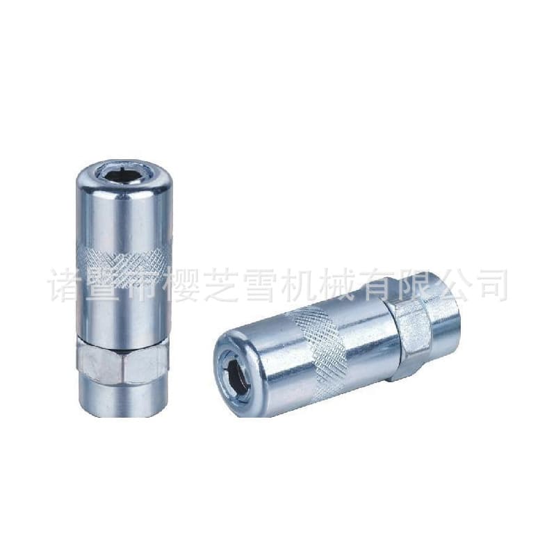Supply German type flat oil gun head four claw butter head PRESSOL nozzle joint PT1/8 grease gun flat nozzle
