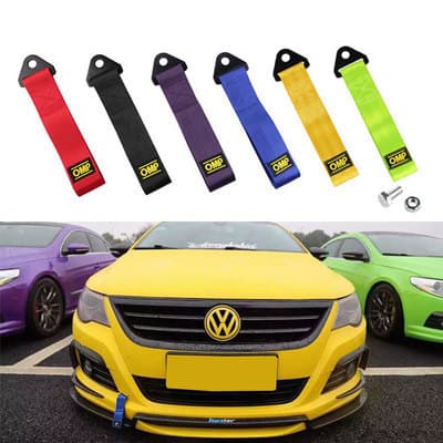 OMP Trailer Belt Car Neutral Modified Tow Rope OMP Trailer Towing Belt 2inch Trailer Belt