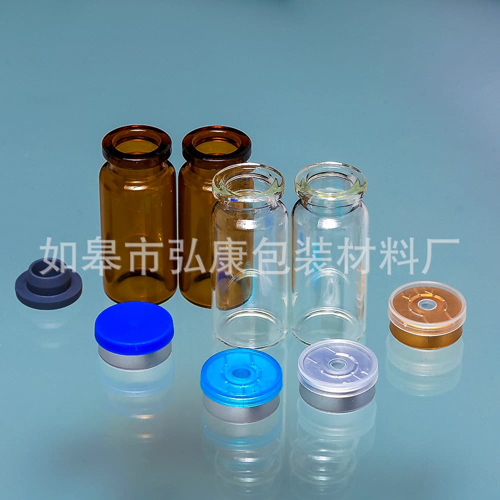 Manufacturer wholesale 10ml transparent bottle brown bottle control bottle wish bottle low borosilicate transparent bottle drift bottle craft bottle