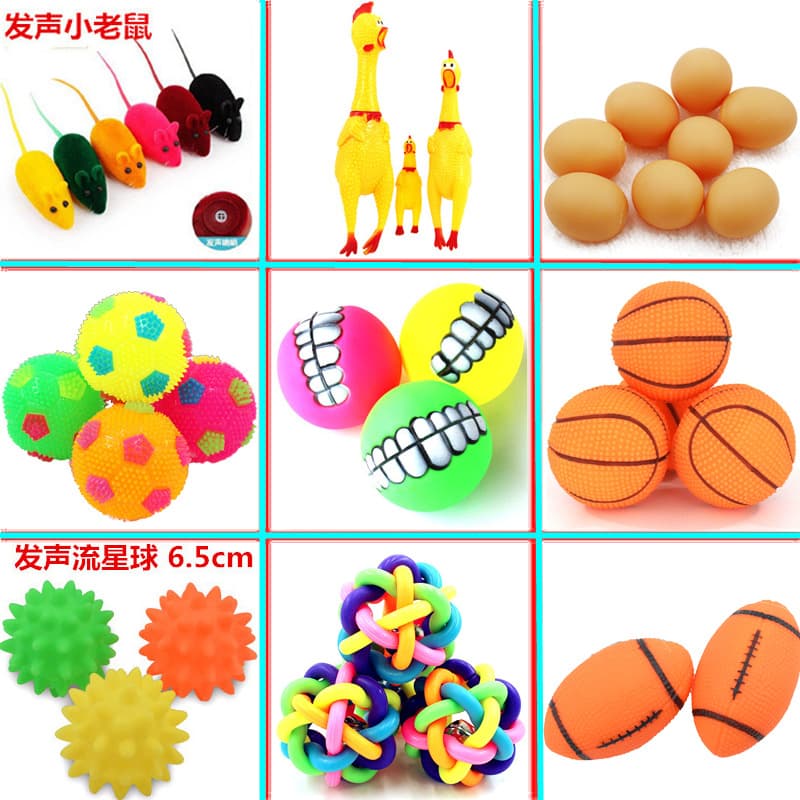 Vocal Dog Toy Molar Bite-resistant Dog Toy Ball Decompression Training Dog Toy Interactive Dog Training Pet Toy