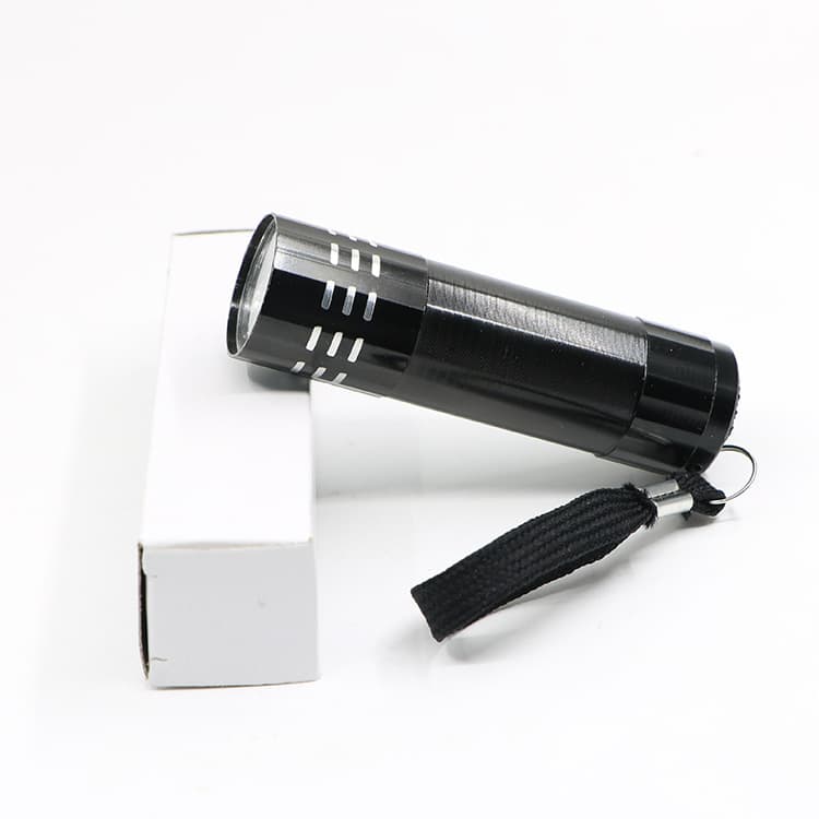 Purple Light UV Lamp 9LED Flashlight Ultraviolet Handheld Torch Leak Detector Curing Nail Art Money Inspection Lamp Wood's