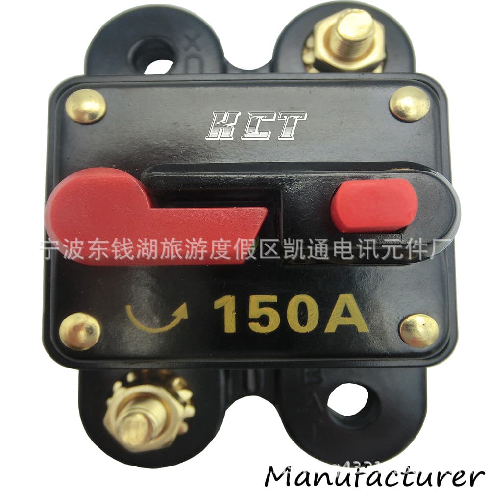 Manufacturer supplies automotive 300a circuit breakers, square circuit breakers, high current automotive circuit breakers