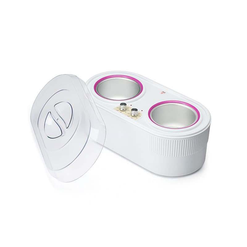 Cross-border Export Dual Pot Wax Therapy Machine Hot Wax Machine Hair Removal Honey Wax Wax Melter Wax Bean Melter Adjustable Temperature