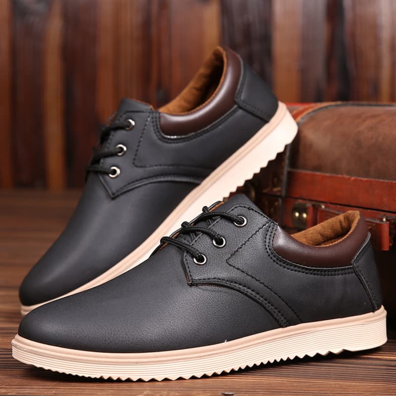 Spring Waterproof Anti-Slip Work Shoes for Men, Casual Breathable Athletic Shoes, Fashion Trend for Men