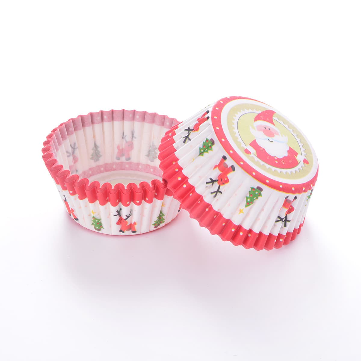 100 Food-Grade Oil-Proof Baking Paper Cupcake Liners, Snow Lady Paper Cups, Oven Mold Cake Small Paper Cups