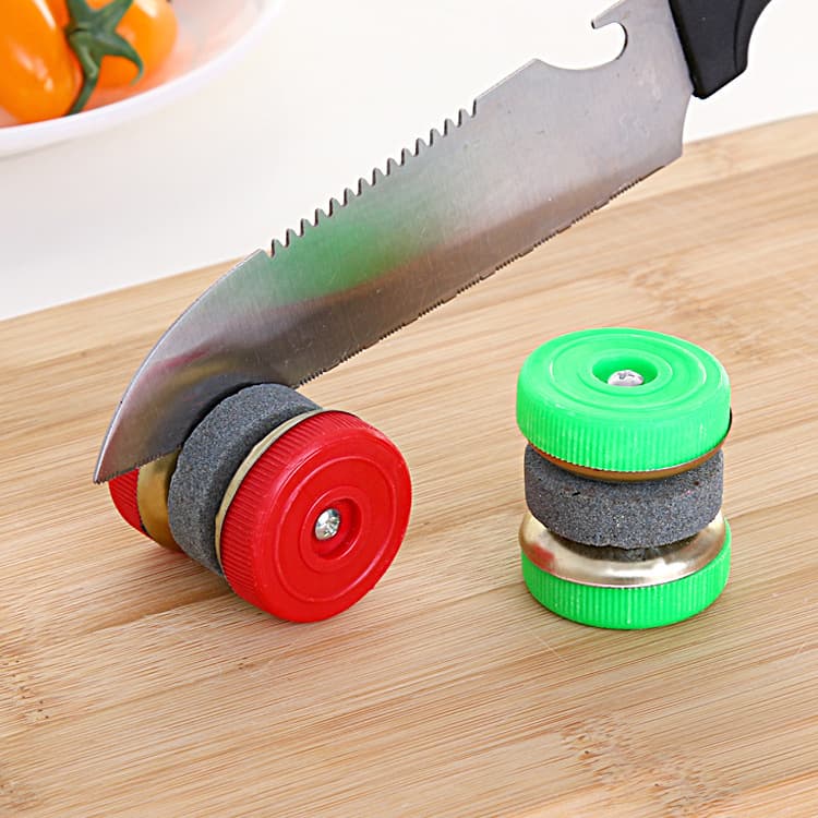 2 Yuan Store Kitchen Helper, Circular Knife Sharpener for Home Use