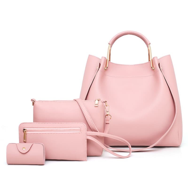 set bags 2024 new European and American fashion mother-in-law bag multi-piece set large capacity single shoulder crossbody handbag
