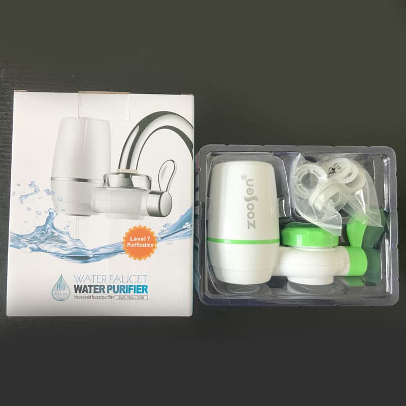 Cross-border Export English Faucet Water Purifier, Kitchen Tap Water Pre-filter, Household Water Purifier Factory