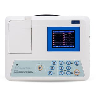 Sanrui ECG-3303B 3-Channel ECG Machine 12-Lead Automatic Analysis Diagnosis Portable
