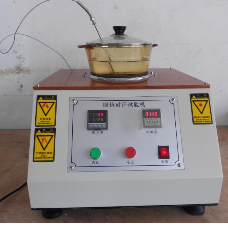 Eyeglass Frame Sweat Resistance Tester Eyeglass Frame Anti-Sweat Corrosion Testing Device Frame Coating Rust Prevention Test