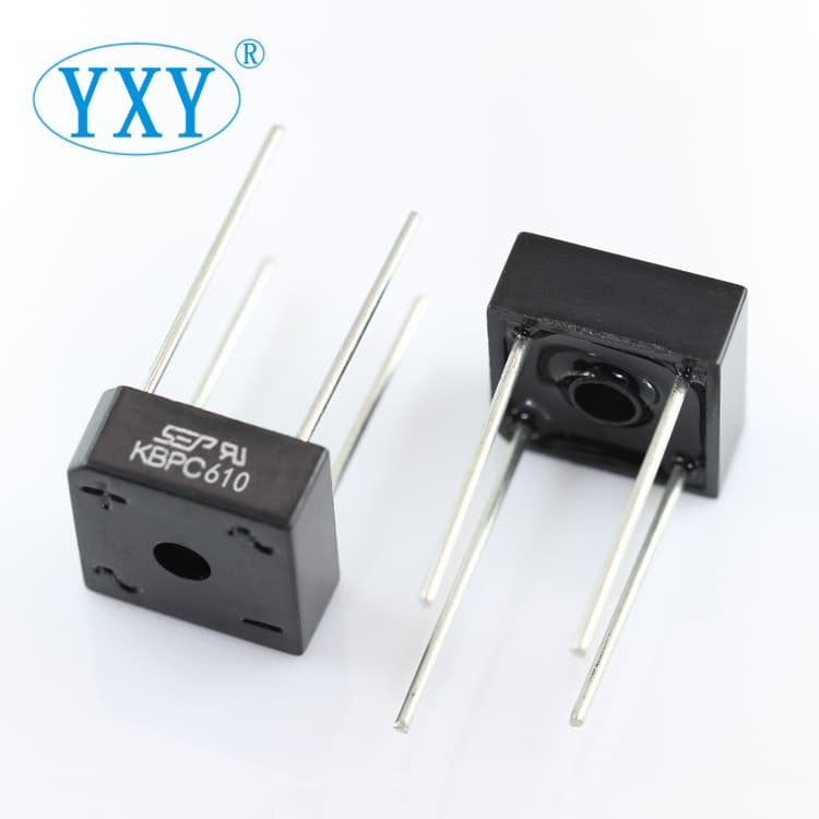 KBPC610 Bridge Rectifier DIP-4 Package 6A/1000V Bridge Rectifier Original New