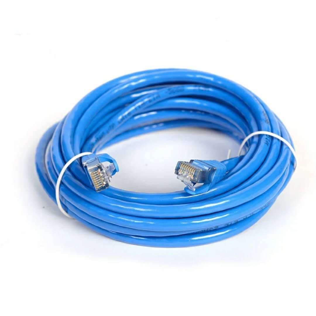 Computer ready-made network patch cable, indoor broadband twisted pair cable, Cat5e network cable, 1m length