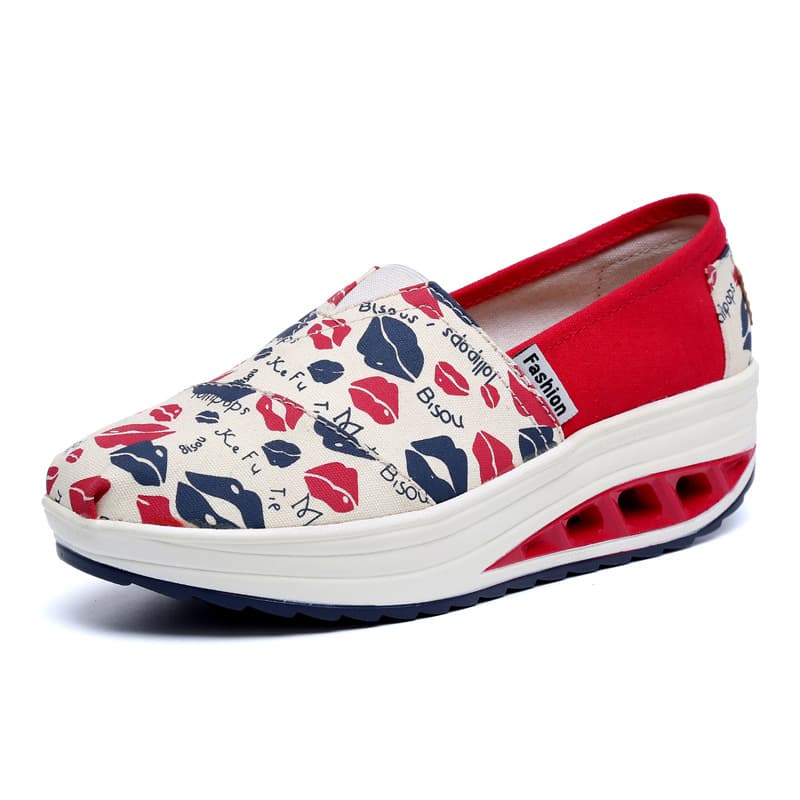 2026 Cross-Border Outdoor Travel Spring Amazon Women's Canvas Shoes Casual Cloth Shoes Loafer Shoes