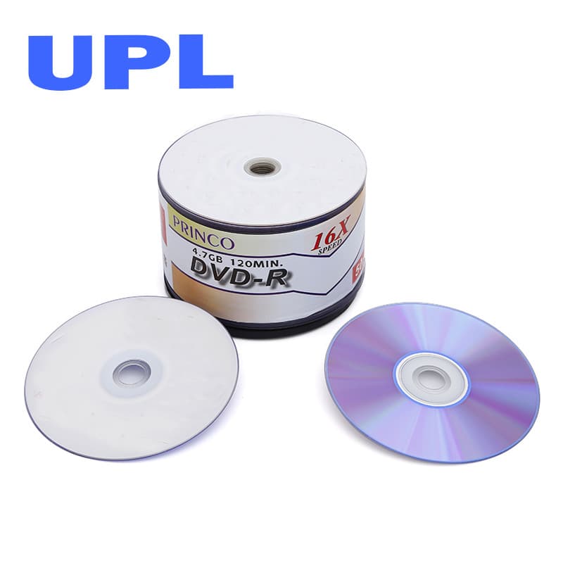 Manufacturer wholesale PRINCO printable DVD-R raw material printable DVD blank disc DVD good compatibility