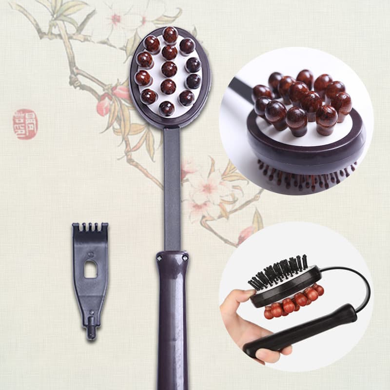 Active Meridian Massage Hammer Multifunctional Wellness Percussion Health Care with Back Scratcher Massage Stick Tapping Fitness Back Knocker