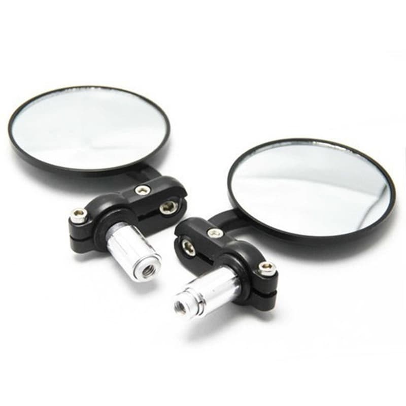 Motorcycle Rearview Mirror Handlebar Mirror Convex 22mm Handlebar Car Handlebar