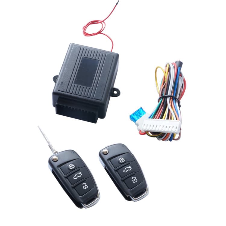 Export Keyless Entry 12V Car Keyless Entry System with Flip Key, Remote Central Locking System