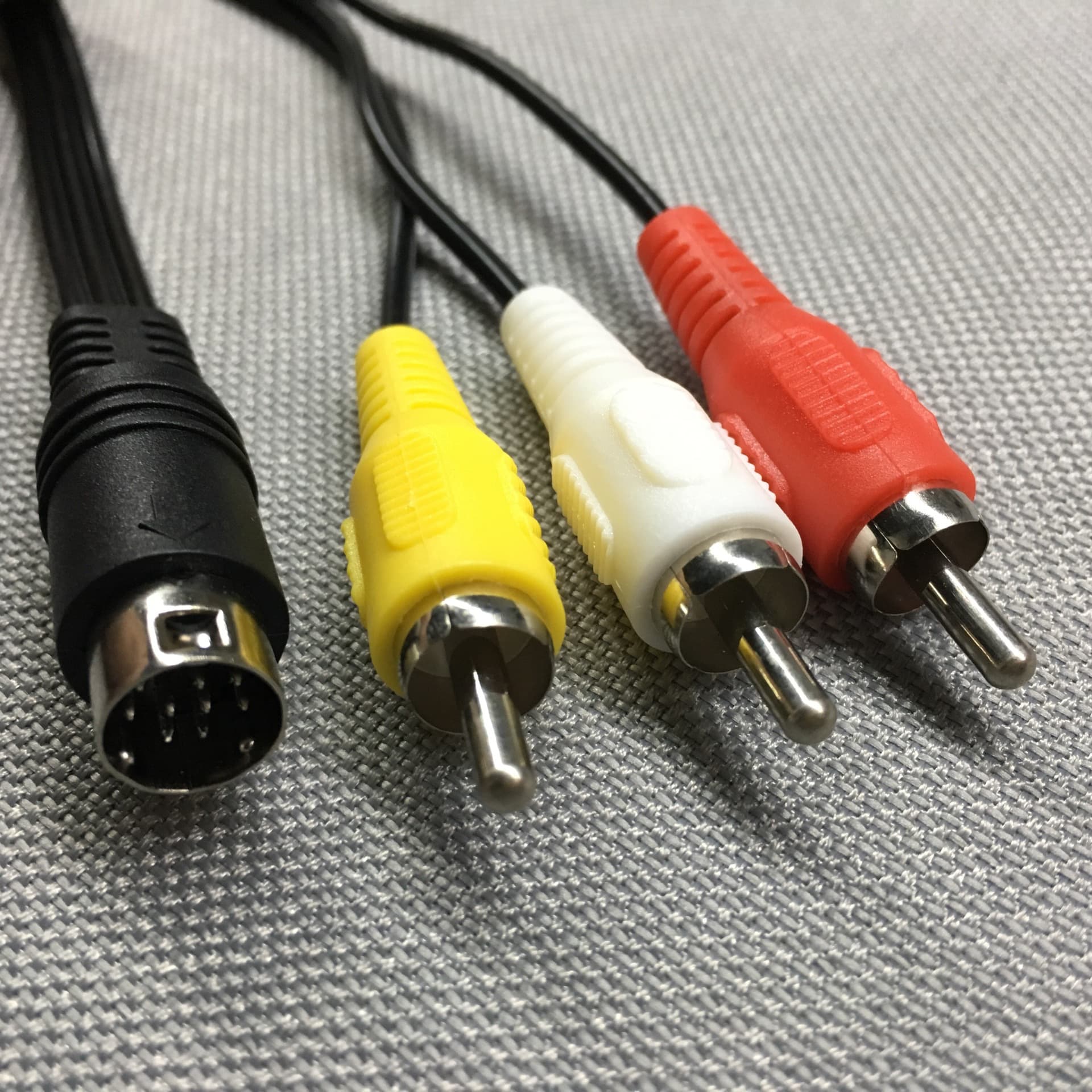 SEGA MD2 Console AV Cable MD2/MD3 Video Cable SEGA MD Connection Cable 3-Color Cable