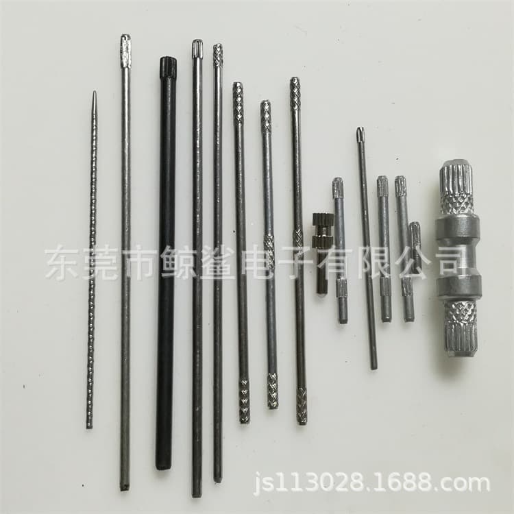 Copper pin copper sleeve four-pin connector 0.64 square bent pin transformer gold-plated four-pin customization