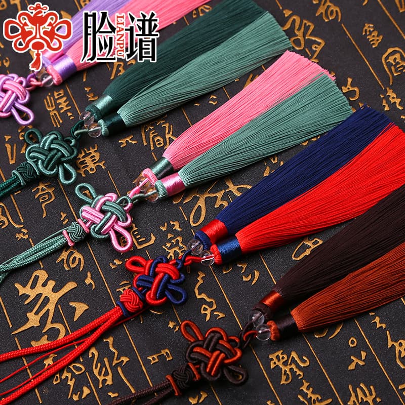 [Free special ticket] Chinese knot tassel double color tassel tassel car hanging accessories sachet pendant manufacturer wholesale