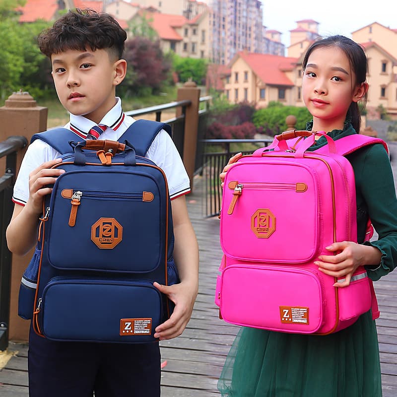 Drop Shipping Primary School Backpack Grades 1-6 Wholesale Children's Backpack Factory Direct Campus Style Backpack