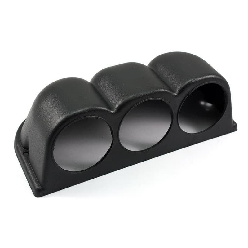 Car triple 52mm three-hole gauge bracket gauge holder gauge cover