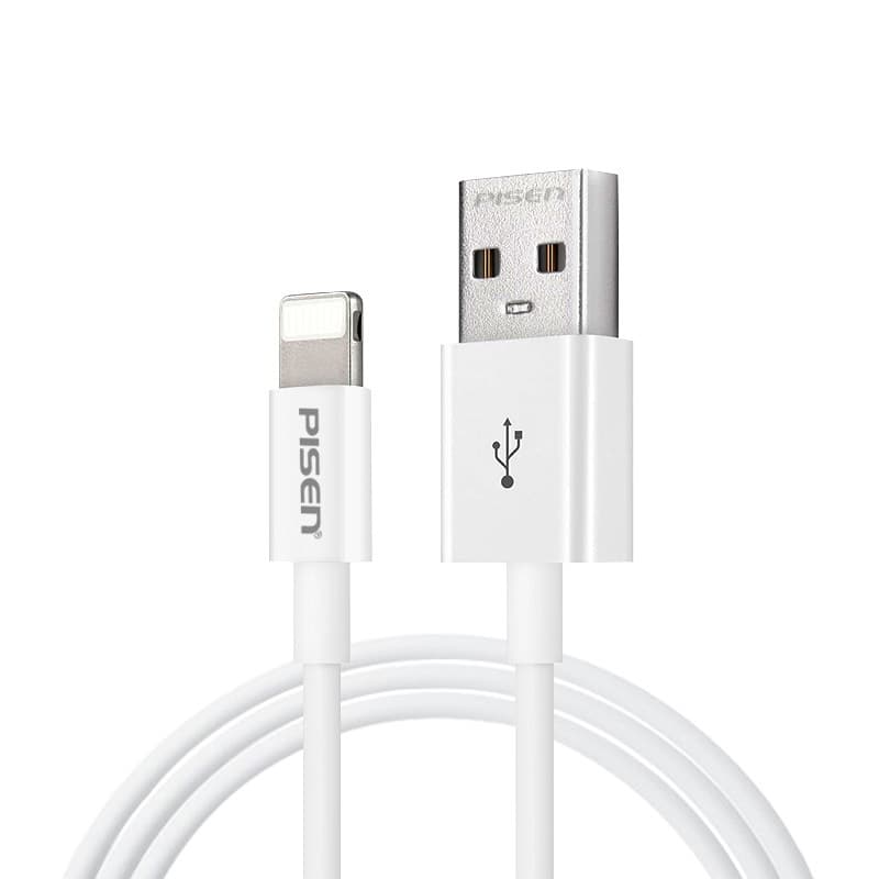 Pisen Data Cable for iPhone 8, iPhone 6/7/X Phone Charging Cable, Fast Charger Cable