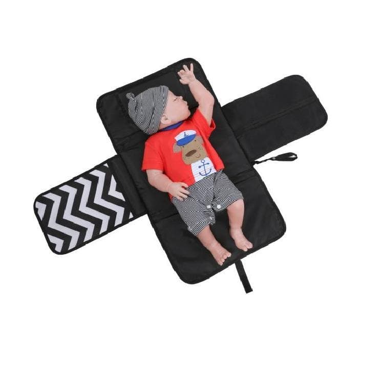 Amazon Portable Baby Changing Pad Foldable Diaper Changing Station Waterproof Changing Mat with Storage Bag for Baby