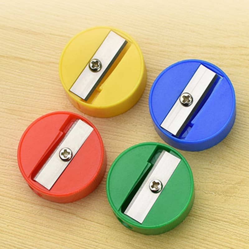 TAIHAO round pencil sharpener pencil sharpener eyebrow pencil knife foreign trade round pencil sharpener stationery sharpener wholesale