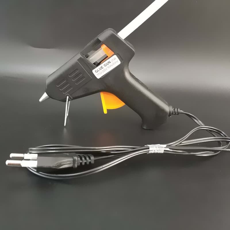 Mini hot melt glue gun, glue gun manufacturer, 20W small craft glue gun