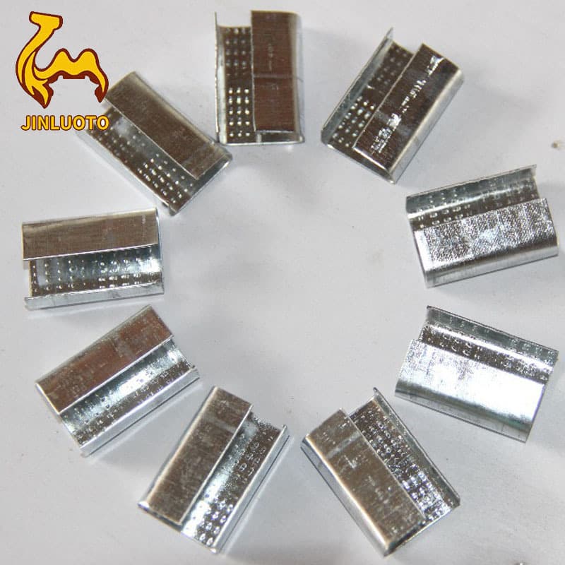 New material galvanized buckles, PET strapping buckles, manual strapping machine buckles.