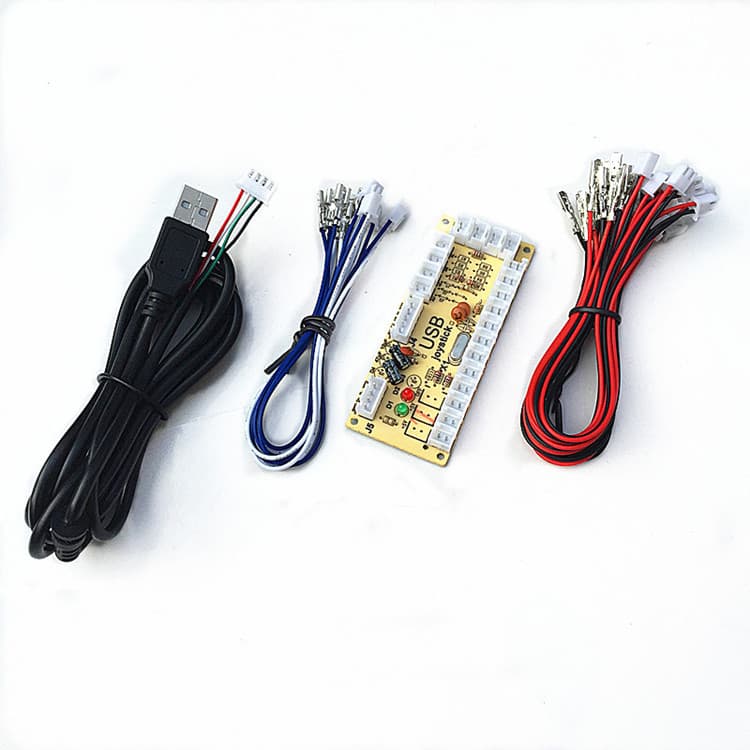 DIY Arcade Joystick Accessory Kit USB Arcade Joystick Chip Circuit Board Game Control Board