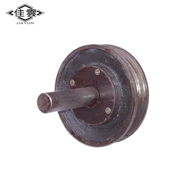 Origin supply head sheave alloy steel high-strength head sheave fixed ground pulley national standard mining head sheave