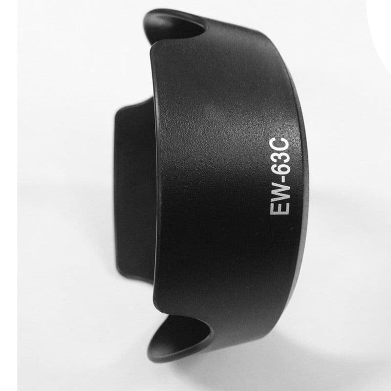 EW-63C lens hood for Canon 700D/200D/750D/800D/100D 18-55 STM lenses.