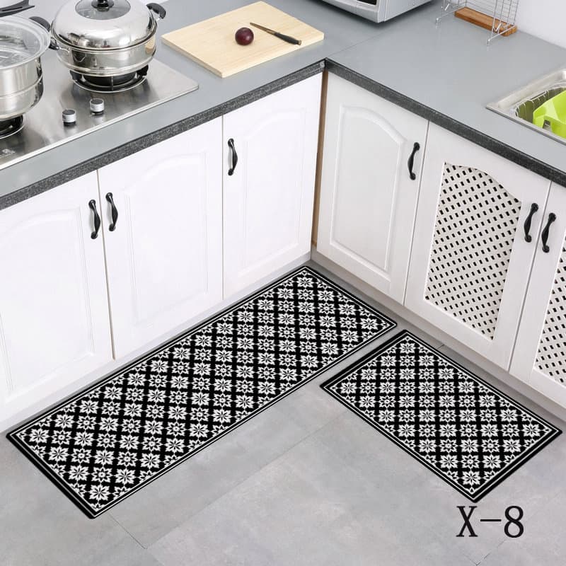 Cartoon strip carpet bathroom absorbent kitchen floor mat toilet mat short hair cute door mat drop shipping