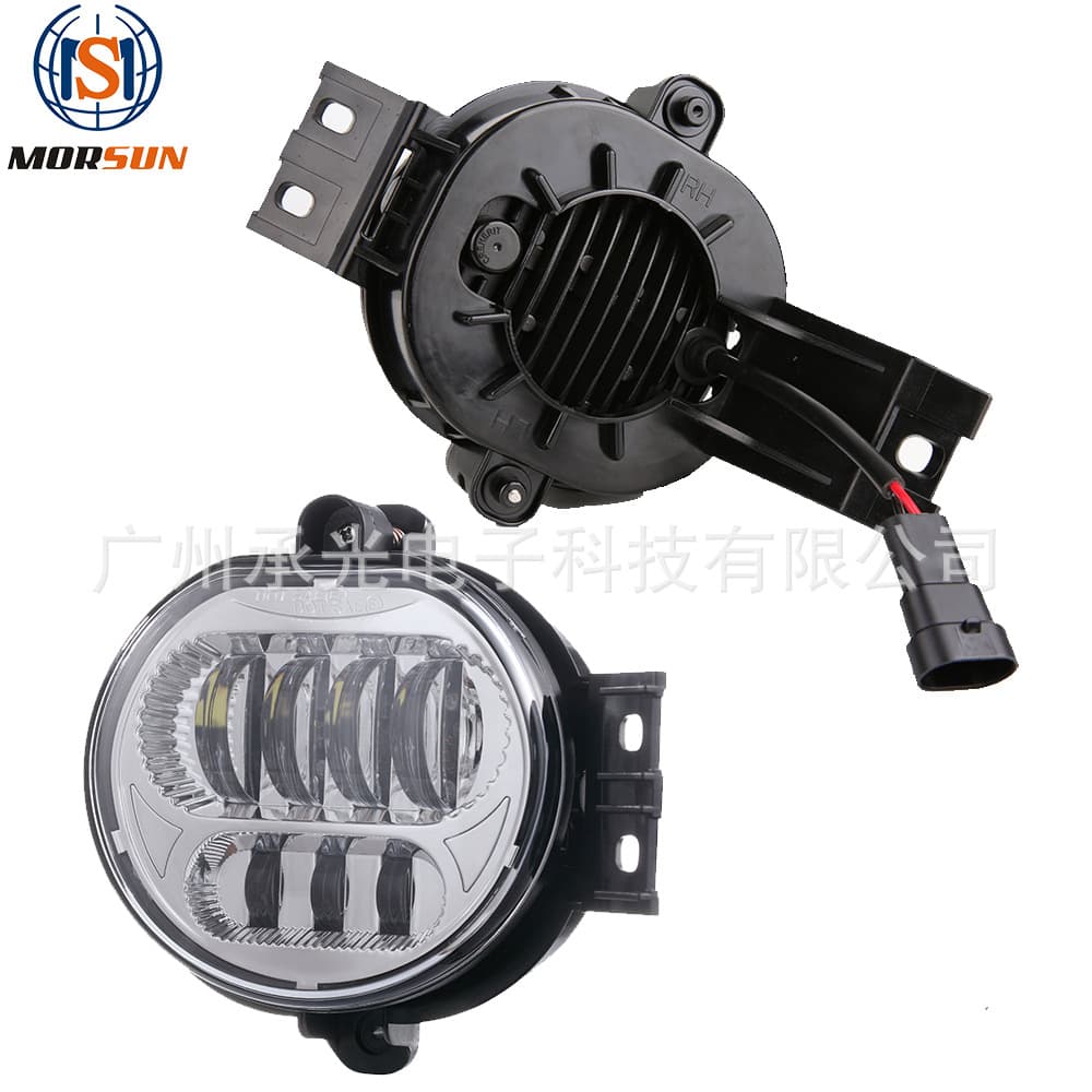 Factory Direct Dodge Fog Light LED Car Front Fog Light Compatible with 2002-2008 Dodge Ram 1500