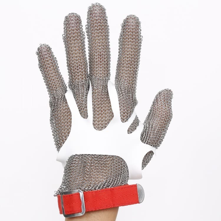 Stainless Steel Gloves, Anti-Cut, Wear-Resistant, Anti-Slip, Protective Steel Wire Grade Tpu Material Fasteners, Anti-Puncture Metal in Stock